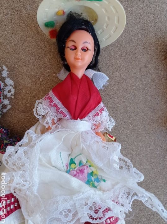 Mu&ntilde;ecas modernas: Lote de 7 mu&ntilde;ecas entre 10 y 15 cms - Foto 2