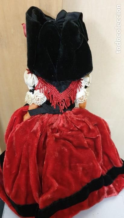 Mu&ntilde;ecas modernas: MU&Ntilde;ECA REGIONAL FRANCESA CELULOIDE 21 CM. ALTURA - Foto 3