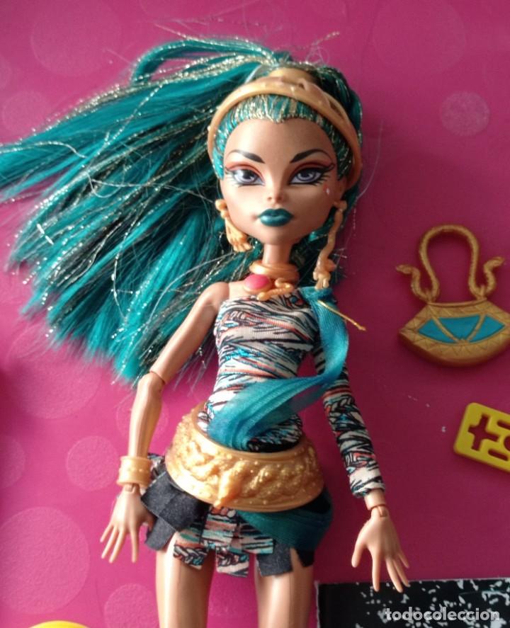 Mu&ntilde;ecas modernas: MU&Ntilde;ECA NEFERA DE NILE - MONSTER HIGH. MATTEL - Foto 2