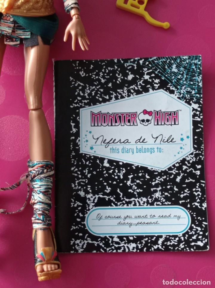 Mu&ntilde;ecas modernas: MU&Ntilde;ECA NEFERA DE NILE - MONSTER HIGH. MATTEL - Foto 4