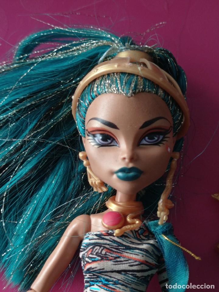 Mu&ntilde;ecas modernas: MU&Ntilde;ECA NEFERA DE NILE - MONSTER HIGH. MATTEL - Foto 7