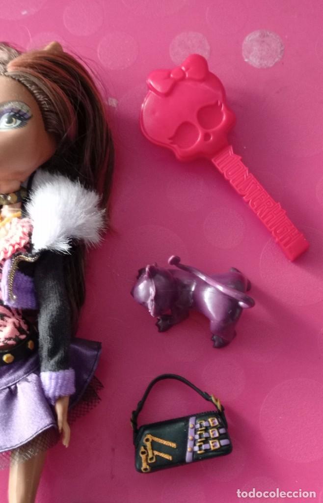 Mu&ntilde;ecas modernas: MU&Ntilde;ECA CLAWDEEN WOLF - MONSTER HIGH. MATTEL - Foto 4