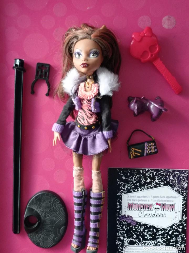 Mu&ntilde;ecas modernas: MU&Ntilde;ECA CLAWDEEN WOLF - MONSTER HIGH. MATTEL - Foto 7