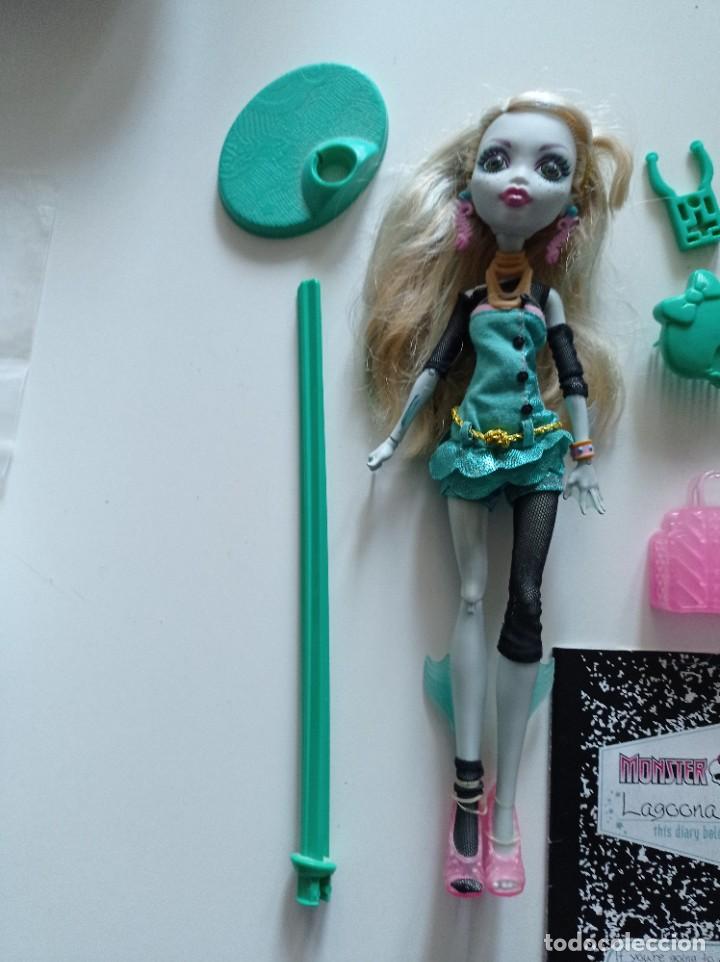 Mu&ntilde;ecas modernas: MU&Ntilde;ECA LAGOONA BLUE - MONSTER HIGH. MATTEL - Foto 10