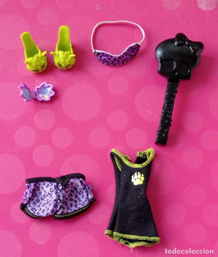 Mu&ntilde;ecas modernas: TRAJE Y COMPLEMENTOS CLAWDEEN WOLF. MUERTAS DE SUE&Ntilde;O - MONSTER HIGH. - Foto 1