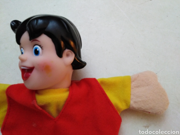Mu&ntilde;ecas modernas: Marioneta de trapo HEIDI ( 23 cm ) - Foto 3