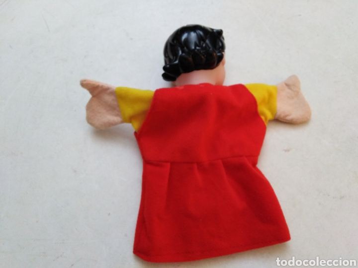 Mu&ntilde;ecas modernas: Marioneta de trapo HEIDI ( 23 cm ) - Foto 5