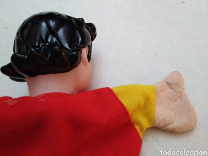 Mu&ntilde;ecas modernas: Marioneta de trapo HEIDI ( 23 cm ) - Foto 7