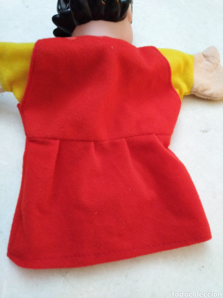 Mu&ntilde;ecas modernas: Marioneta de trapo HEIDI ( 23 cm ) - Foto 8
