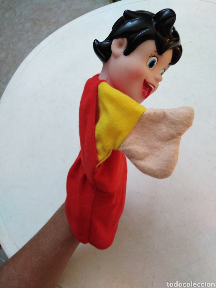 Mu&ntilde;ecas modernas: Marioneta de trapo HEIDI ( 23 cm ) - Foto 10