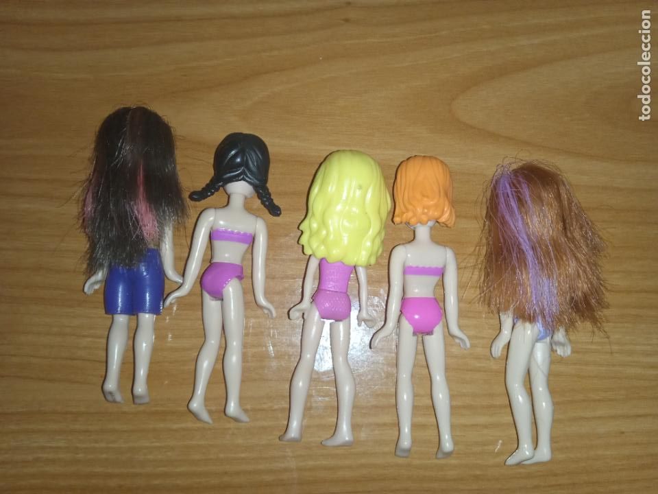 Mu&ntilde;ecas modernas: Lote mu&ntilde;ecas polly pocket mu&ntilde;ecos - Foto 2