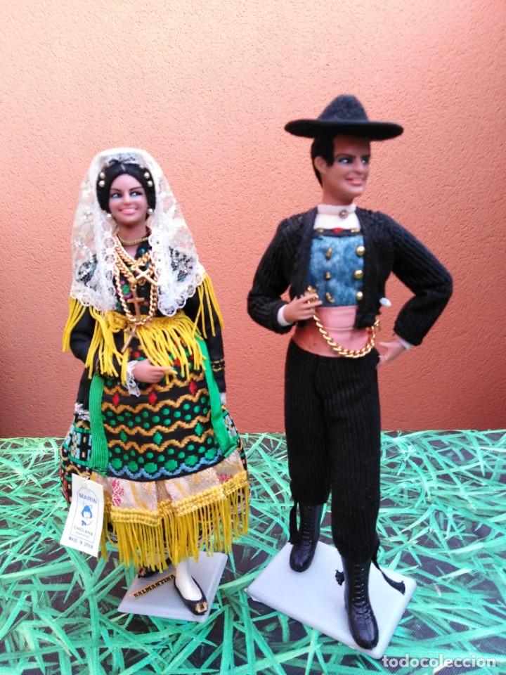 Mu&ntilde;ecas modernas: Pareja de Mu&ntilde;ecos Charros de Mar&iacute;n - Foto 1
