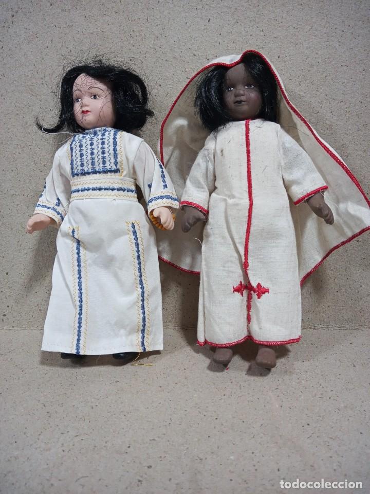Mu&ntilde;ecas modernas: PAREJA DE MU&Ntilde;ECAS DE PORCELANA - Foto 1
