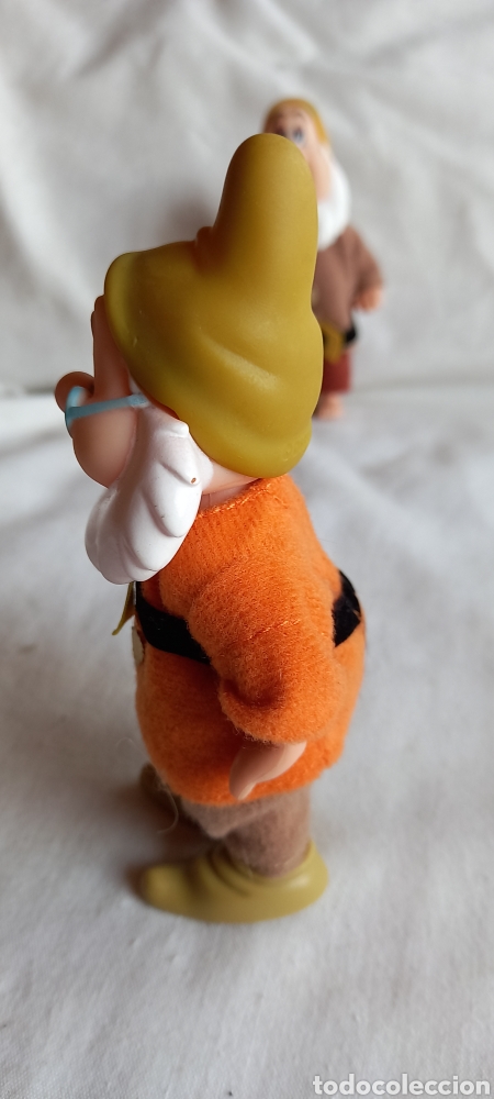 Mu&ntilde;ecas modernas: DOS MU&Ntilde;ECOS ENANITOS DE SIMBA BLANCANIEVES DE DISNEY - Foto 5