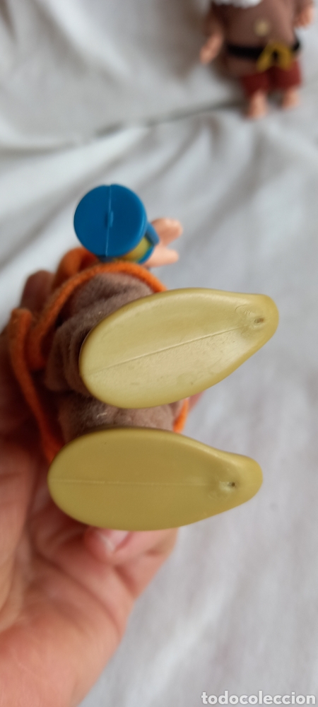 Mu&ntilde;ecas modernas: DOS MU&Ntilde;ECOS ENANITOS DE SIMBA BLANCANIEVES DE DISNEY - Foto 7