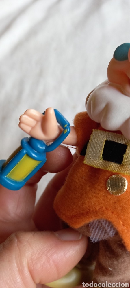 Mu&ntilde;ecas modernas: DOS MU&Ntilde;ECOS ENANITOS DE SIMBA BLANCANIEVES DE DISNEY - Foto 8