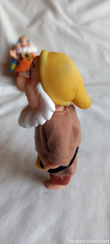 Mu&ntilde;ecas modernas: DOS MU&Ntilde;ECOS ENANITOS DE SIMBA BLANCANIEVES DE DISNEY - Foto 10