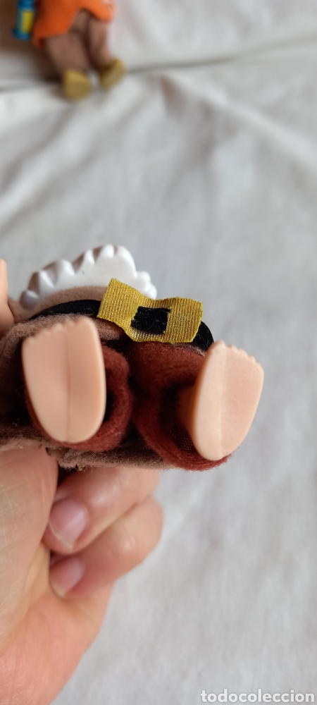 Mu&ntilde;ecas modernas: DOS MU&Ntilde;ECOS ENANITOS DE SIMBA BLANCANIEVES DE DISNEY - Foto 13