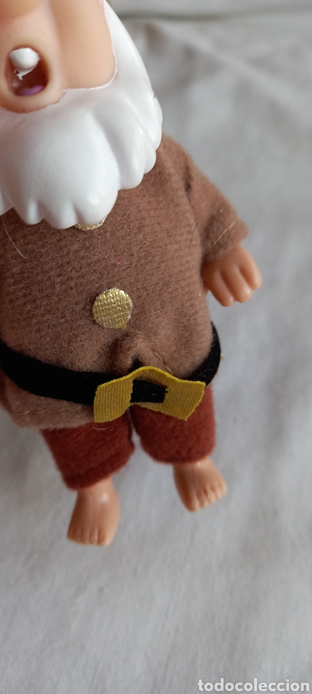 Mu&ntilde;ecas modernas: DOS MU&Ntilde;ECOS ENANITOS DE SIMBA BLANCANIEVES DE DISNEY - Foto 14