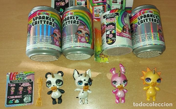 Mu&ntilde;ecas modernas: 4 mu&ntilde;ecas POOPSIE SPARKLY CRITTERS - Foto 1