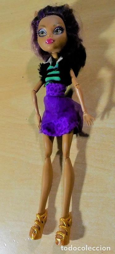 Mu&ntilde;ecas modernas: MU&Ntilde;ECA MONSTER HIGH - CLAWDEEN WOLF - LOBA - Foto 2