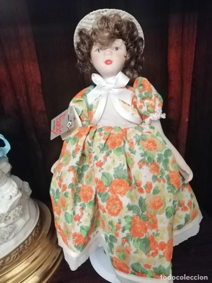 Mu&ntilde;ecas modernas: Mu&ntilde;eca vintage porcelana - Foto 2