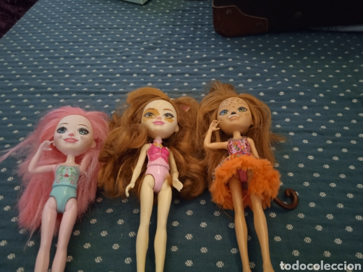 Mu&ntilde;ecas modernas: ENCHANTIMALS. 3 mu&ntilde;ecas - Foto 5