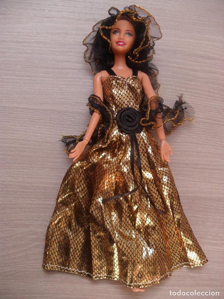 Premedicación mañana Dislocación ropa vestido fiesta para muñeca barbie (no incl - Compra venta en  todocoleccion