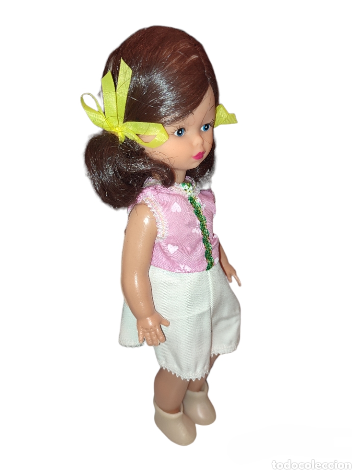 Mu&ntilde;ecas modernas: Mu&ntilde;eca antigua francesa morena - Foto 2