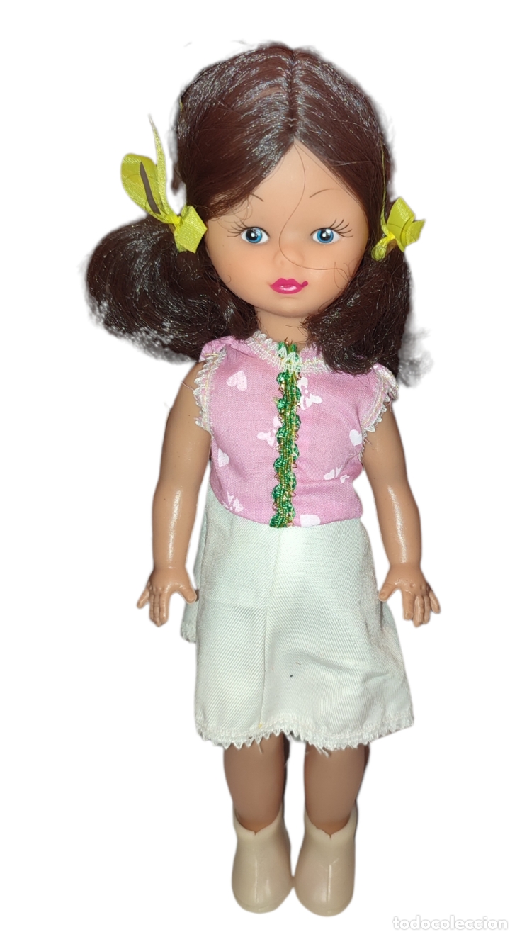 Mu&ntilde;ecas modernas: Mu&ntilde;eca antigua francesa morena - Foto 3
