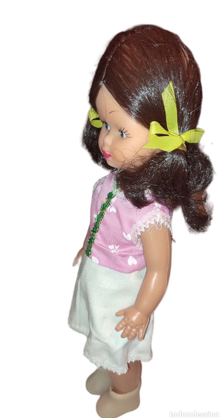 Mu&ntilde;ecas modernas: Mu&ntilde;eca antigua francesa morena - Foto 4