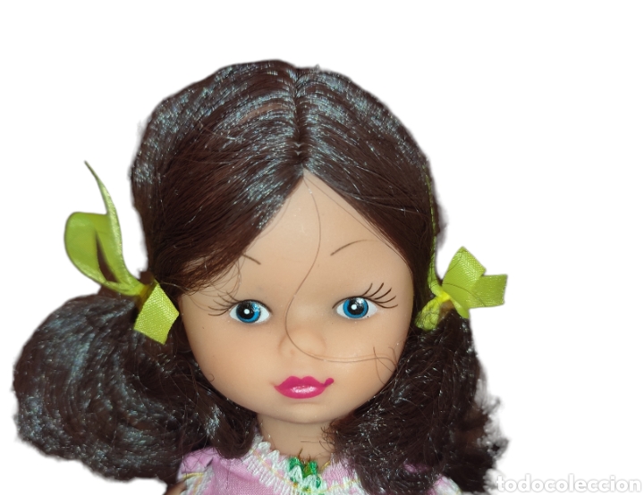 Mu&ntilde;ecas modernas: Mu&ntilde;eca antigua francesa morena - Foto 1