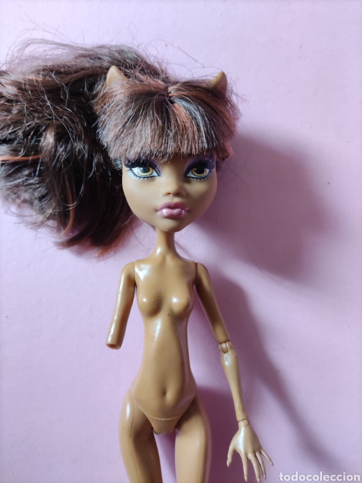 Mu&ntilde;ecas modernas: Mu&ntilde;eca Monster high clawdeen 2008. Mattel. Incompleta - Foto 1