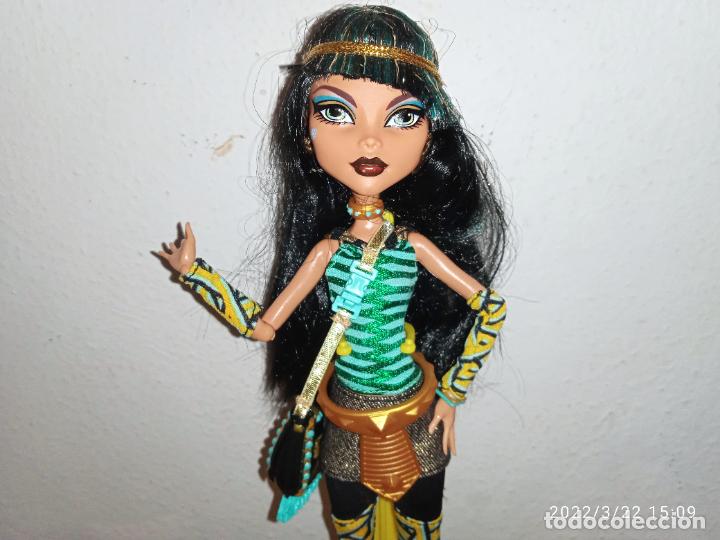 Mu&ntilde;ecas modernas: Mu&ntilde;eca Monster high Cleo de nile - Foto 1