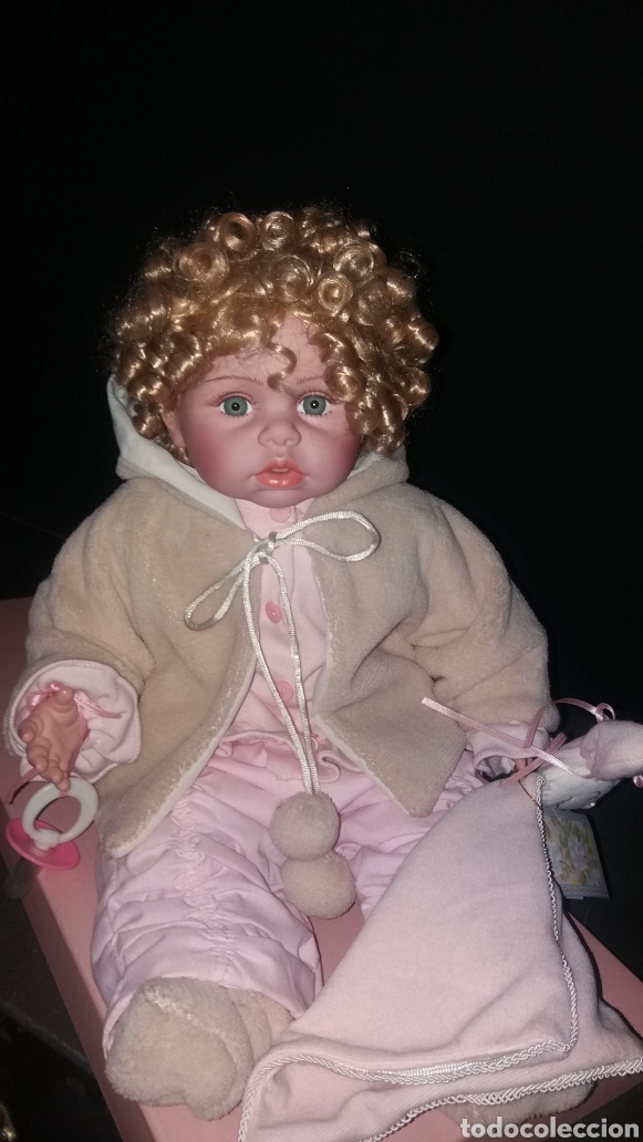 Mu&ntilde;ecas modernas: Mu&ntilde;eca alemana de vinilo &rdquo;Laura&rdquo; - Foto 4
