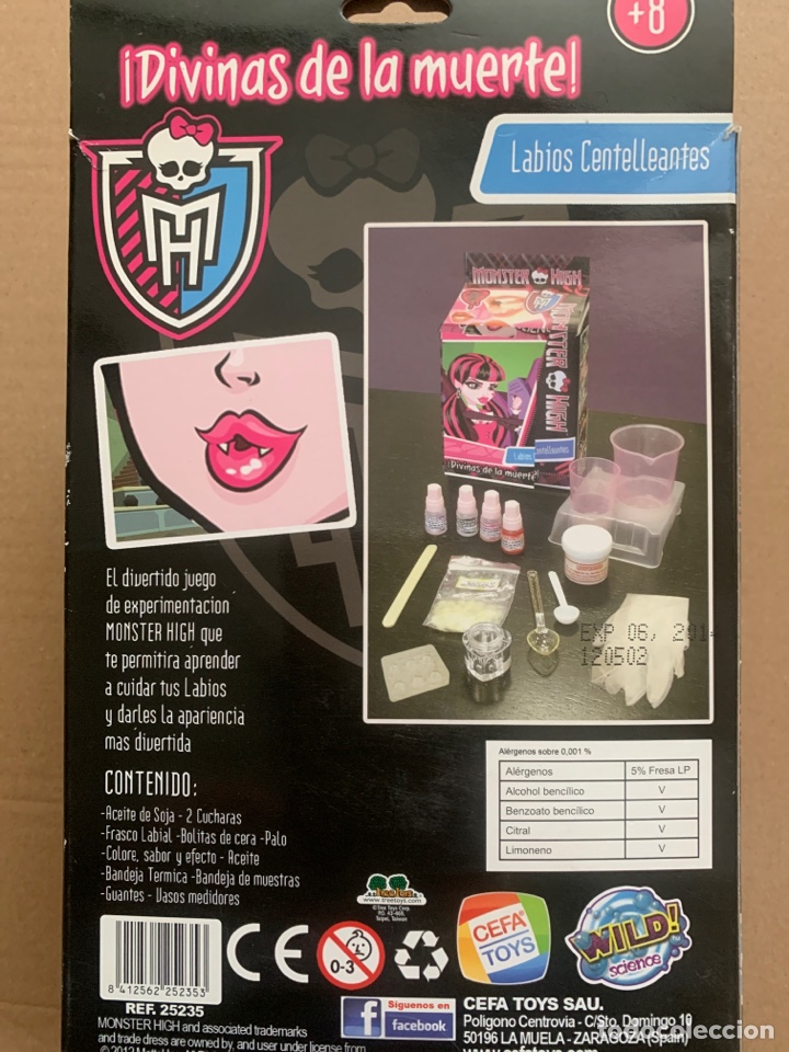 Mu&ntilde;ecas modernas: Monster High. Divinas de la Muerte . Labios Centelleantes - Foto 2
