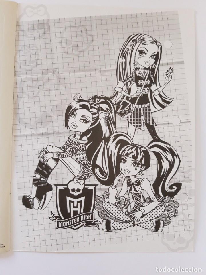 Mu&ntilde;ecas modernas: Stick y Puzzle Monster High Panini - Foto 4