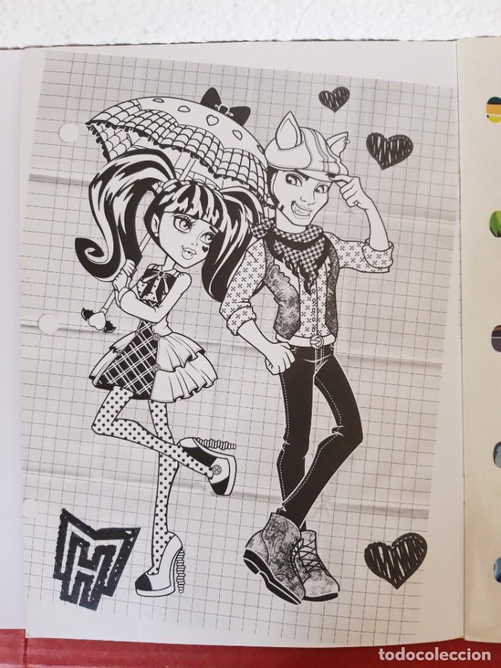 Mu&ntilde;ecas modernas: Stick y Puzzle Monster High Panini - Foto 5