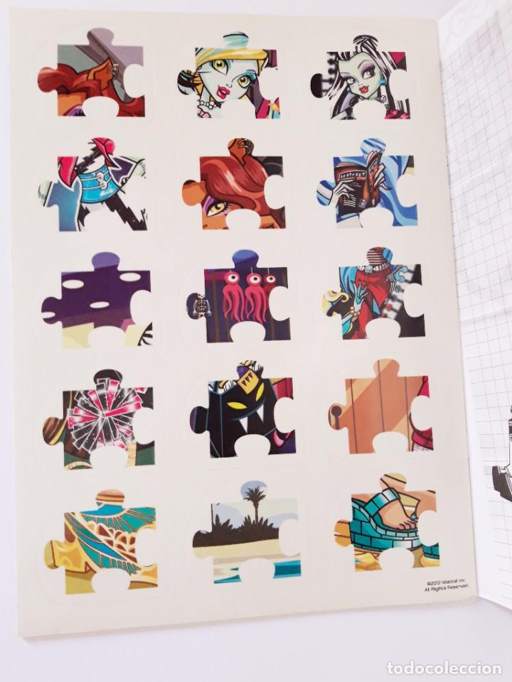 Mu&ntilde;ecas modernas: Stick y Puzzle Monster High Panini - Foto 6