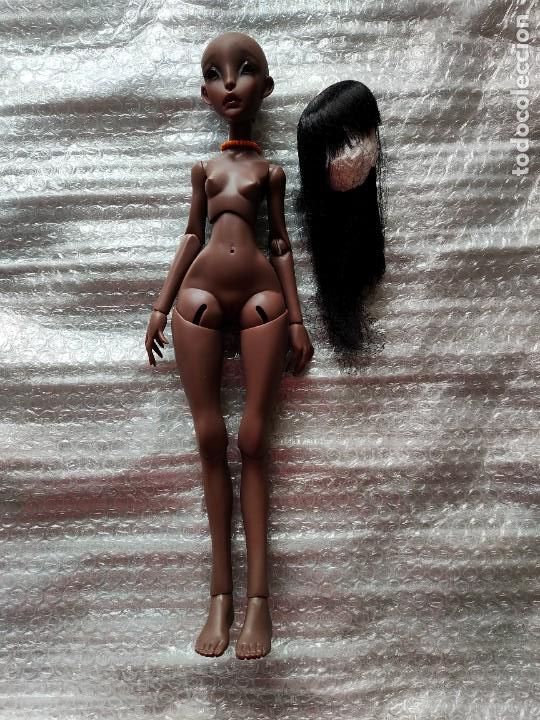 Mu&ntilde;ecas modernas: MU&Ntilde;ECA CONSTANTINE LILLYCAT BJD NEGRARECAST - Foto 1