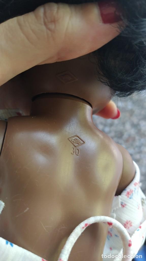 Mu&ntilde;ecas modernas: mu&ntilde;eca negrita tortuga schildkr&ouml;t - Foto 2