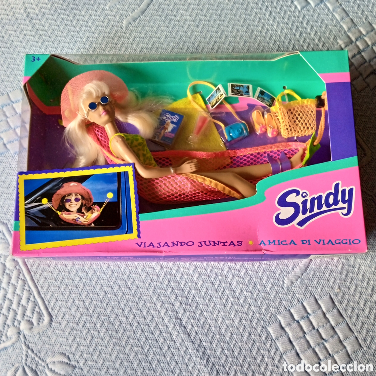Mu&ntilde;ecas modernas: MU&Ntilde;ECA SINDY Viajando juntos. CAJA ORIGINAL,sin abrir. Mu&ntilde;eca y complementos. - Foto 2