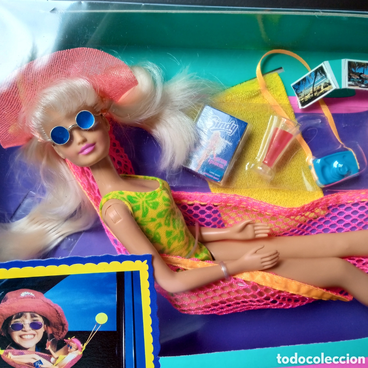 Mu&ntilde;ecas modernas: MU&Ntilde;ECA SINDY Viajando juntos. CAJA ORIGINAL,sin abrir. Mu&ntilde;eca y complementos. - Foto 3