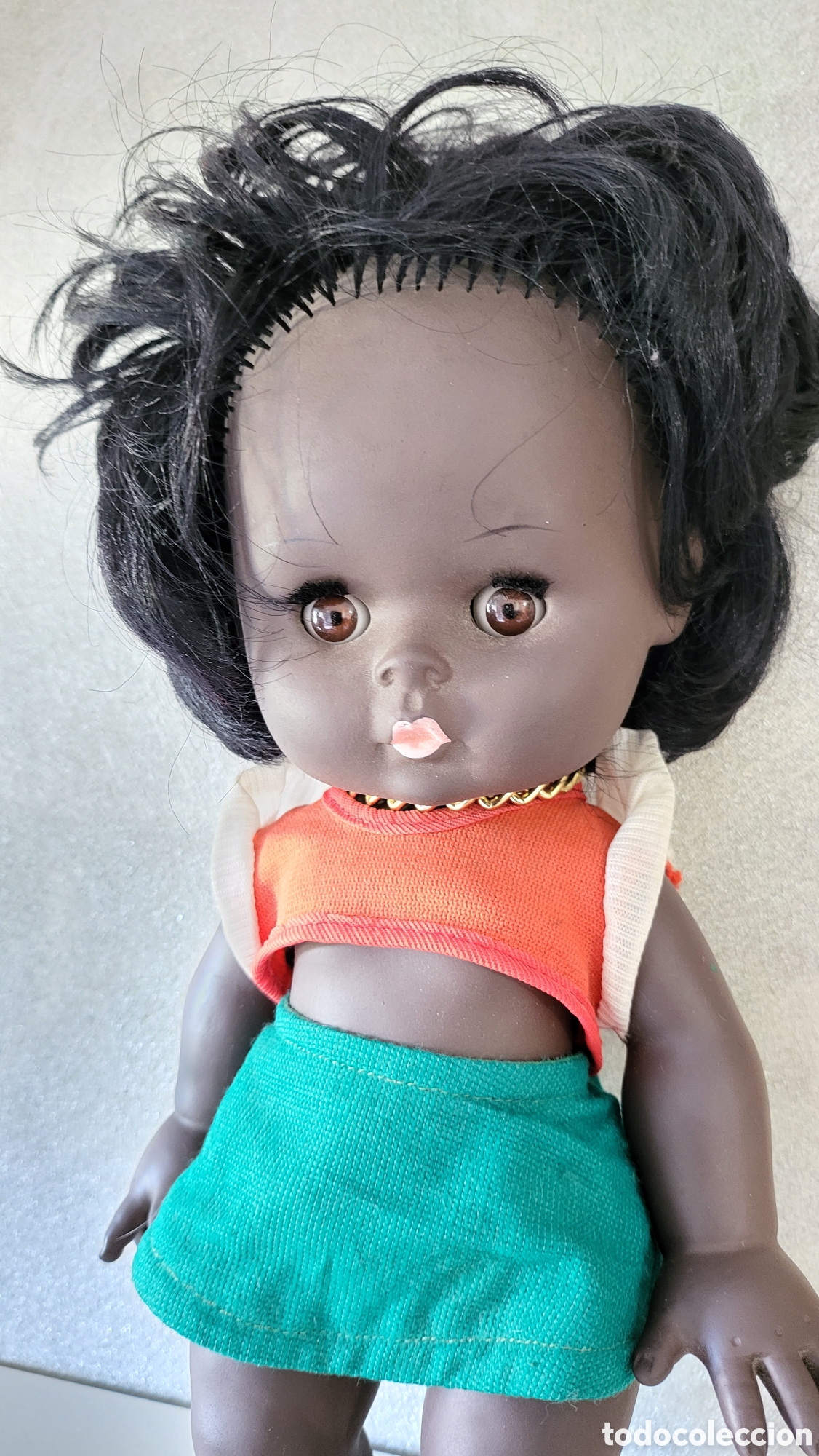 Mu&ntilde;ecas modernas: ANTIGUA MU&Ntilde;ECA NEGRITA - Foto 1