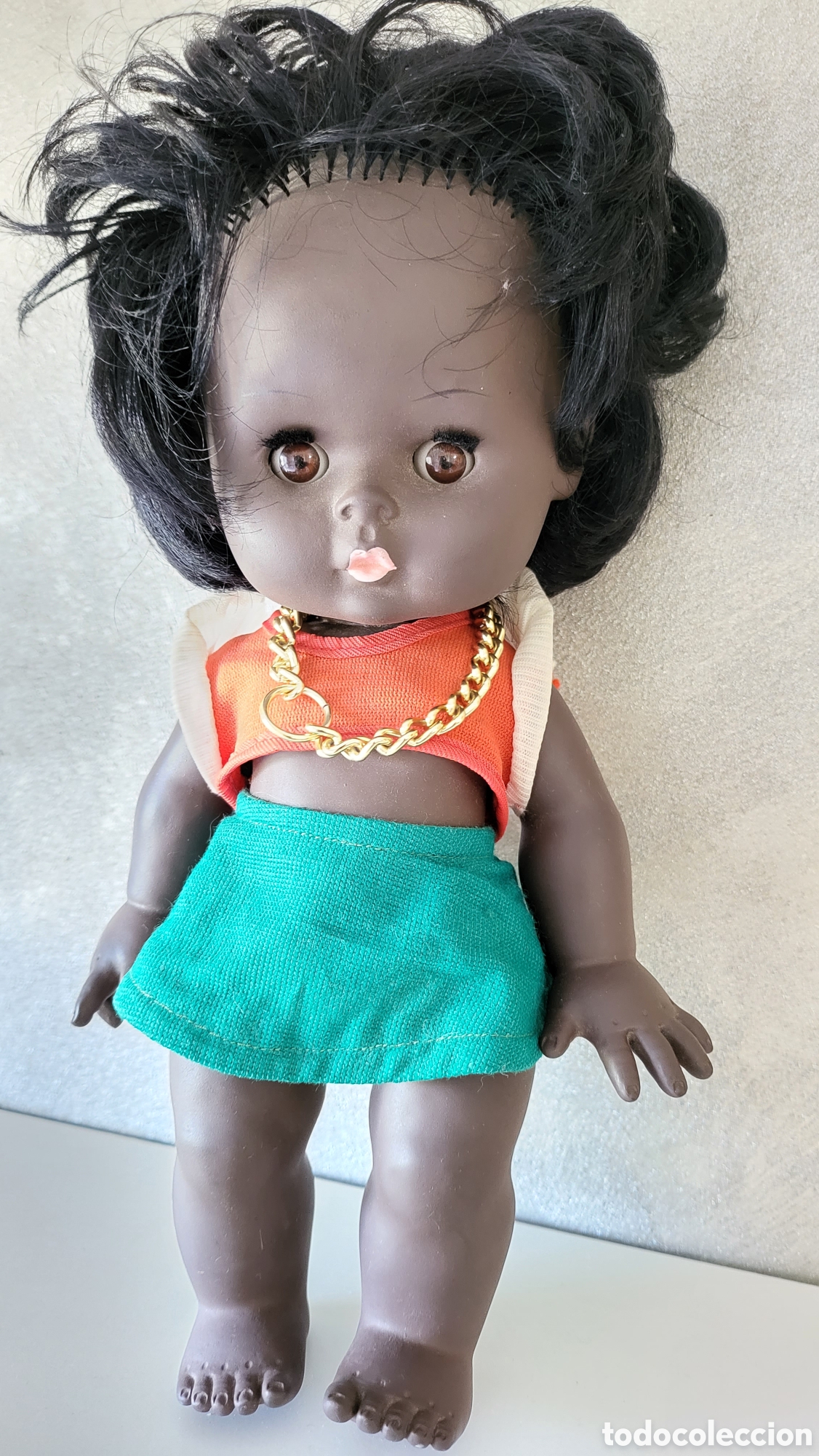 Mu&ntilde;ecas modernas: ANTIGUA MU&Ntilde;ECA NEGRITA - Foto 2