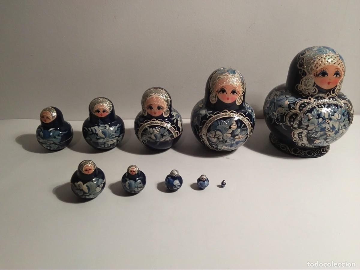 Mu&ntilde;ecas modernas: Matrioska Rusa, 10 mu&ntilde;ecas. - Foto 4