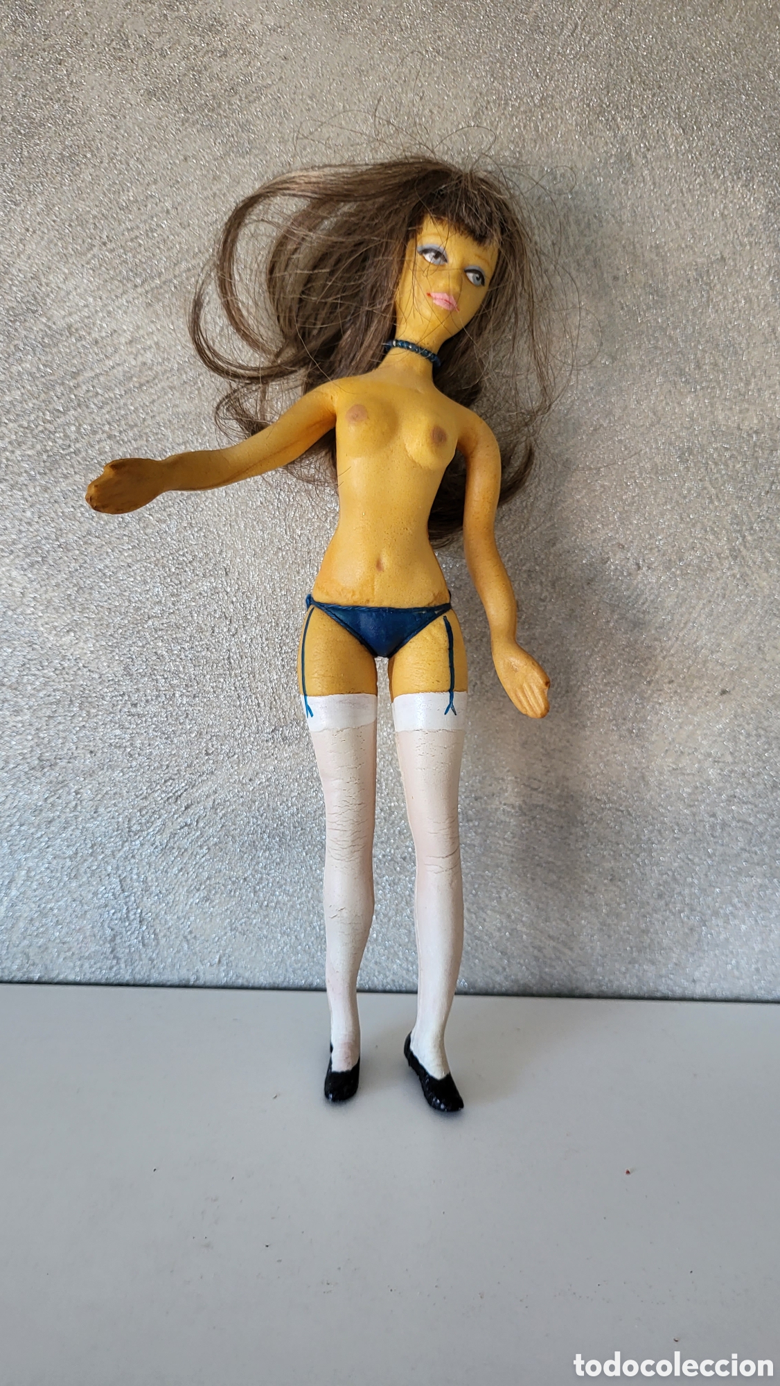 Mu&ntilde;ecas modernas: MU&Ntilde;ECA DE ESPUMA Y ALAMBRE - Foto 6