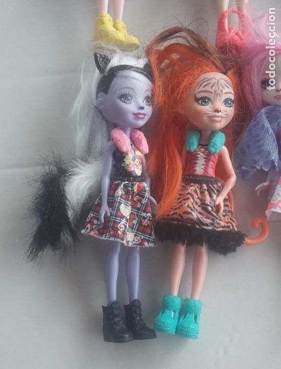 Mu&ntilde;ecas modernas: LOTE 9 mu&ntilde;ecas Enchantimals - Foto 2