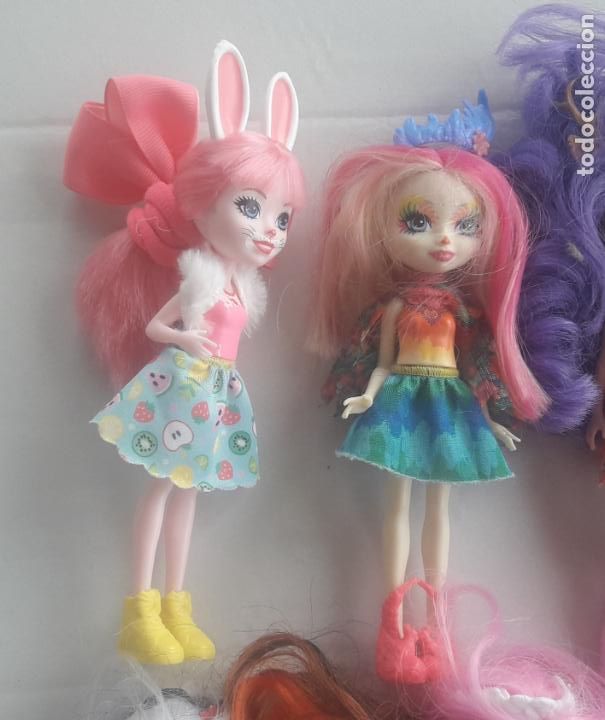 Mu&ntilde;ecas modernas: LOTE 9 mu&ntilde;ecas Enchantimals - Foto 4