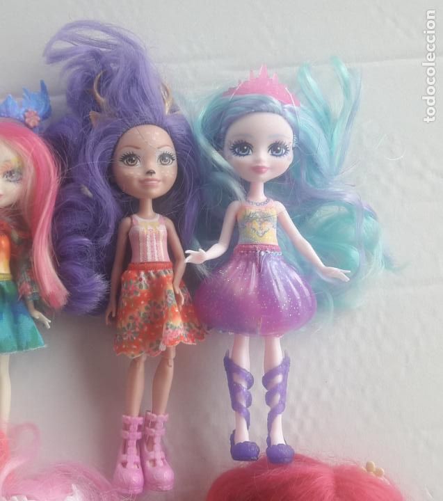 Mu&ntilde;ecas modernas: LOTE 9 mu&ntilde;ecas Enchantimals - Foto 5
